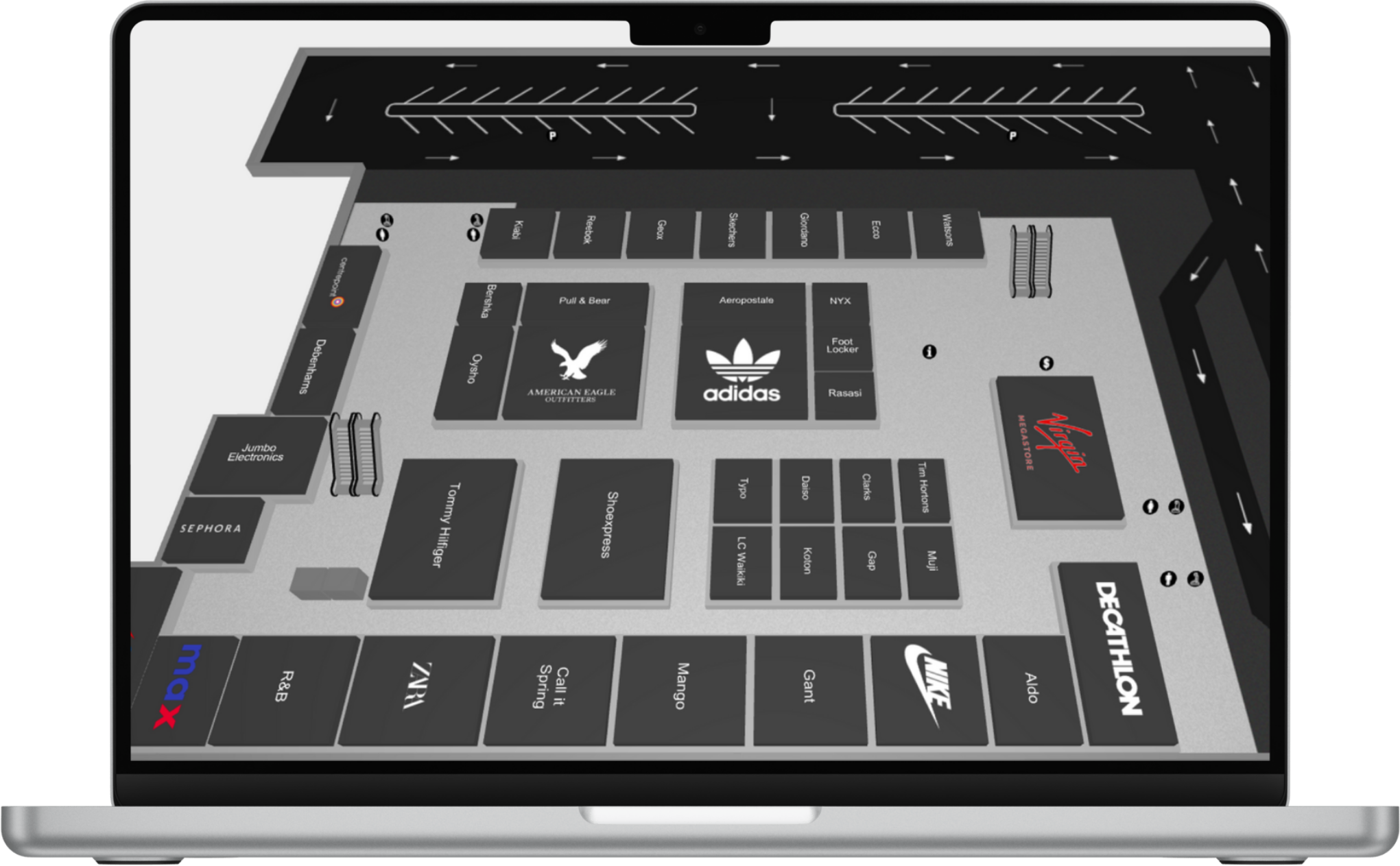 3D indoor wayfinding and navigation