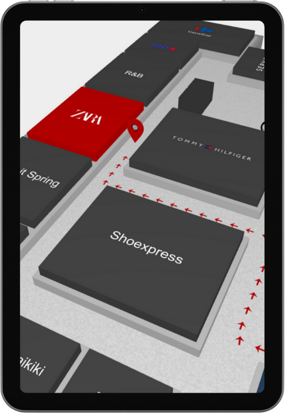 Seamless navigation for efficient venue exploration